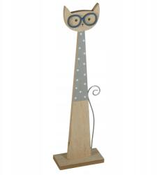 CAT Kot Belfer figura Ajándék tanárnak tanév végére (HY-3603/GREY)