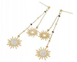 Xuping 2443 Fülbevaló arany sebészeti acél hírességek lógó nap