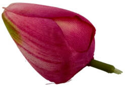 Wera Tulipán fej 5 cm Művirág rózsaszín (EV257#3)