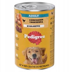 PEDIGREE Adult eledel Nedves Csirkehússal és sárgarépával Zselében 1200g