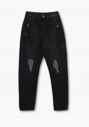 Boohoo Női Farmer Magas Derekú Térdig Érő 34-ES