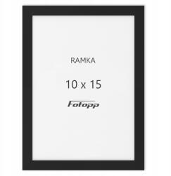 Fotopp Képkeret keret Fekete 10x15cm fotó keret (Ramka na zdjęcia CZARNA 10x15cm rama mdf)