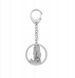 Mejk Jewellery Kínai Sörényes Meztelen Kulcstartó Ezüst925 Ajándék Gravírozás Ingyenes (BE R796)