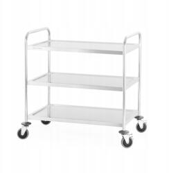 Prestona Pincérkocsi 3 Polcos Rozsdamentes 86X54X94CM Prestona (810176)