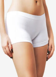 Lores Női varrás nélküli boxer alsó Lores Shorts fehér L/XL - kényelmes