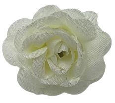 Wera Rózsa mini fej 3 cm krémszínű 6 db (FME071348#2)