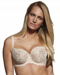 Kris Line Betty halfcup melltartó puha bézs 65GG (5901808405941)