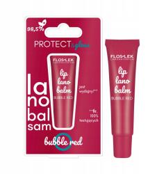 FLOSLEK Lip Care lanobalzsam ajakbalzsam Bubble Red 12 g Floslek (4145536)