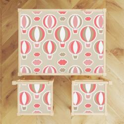 Epson Vízálló matrica Ikea Latt gyerekszékhez Vintage lufik (831_latt)