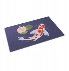 Wallmuralia Dekoratív, csúszásgátló, nyomtatott kültéri lábtörlő 60x40 Koi Pontyok mintával (010650720010000077695)