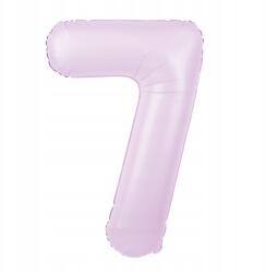 PartyPal Fólia lufi Szám 7 Lila 100cm nagy héliumos lufi