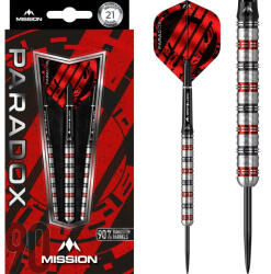 Mission Darts Dart szett Mission steel Paradox M1, 21g straight, 90%