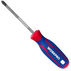 WorkPro Csavarhúzó Cr-V PZ2 100 mm (WP221037)