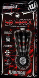 Winmau Dart szett Winmau Steel Sicario 21g 90% wolfram (UTOLSÓ DARABOK) gravírozott