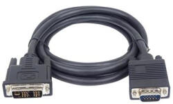 PremiumCord KPDVI1A2 2 M DVI VGA (D-Sub) Fekete video átalakító kábel (8592220005009)