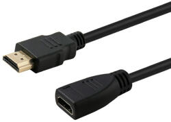SAVIO CL-132 1 M HDMI A Fekete HDMI kábel (KBASAVHDM0005)