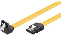 PremiumCord AVC TAKSATA050DR 0, 5 M SATA 7-pin Fekete, Sárga SATA kábel (kfsa-15-05)