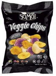 PaleoCentrum Kft Rainforest zöldség chips tengeri sós 57g SAMAI