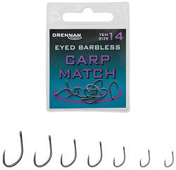 Drennan Eyed Barbless Carp Match horog 12-es (DRENNAN-HEBMA012)