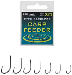 Drennan Eyed Barbless Carp Feeder horog 10-es (DRENNAN-HEBFD010)