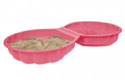 BIG Kétrészes kagyló formájú homokozó - Pink (800007722) (800007722)