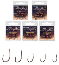 Drennan Acolyte Barbless Carp Pellet horog 18-as (DRENNAN-HSA0818)