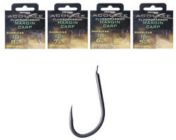 Drennan Acolyte Margin Carp Barbless előkötött horog 12-es (DRENNAN-HNAM02)