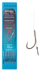 Drennan Hooklength Plate 4″ Carp Method Spikes előkötött horog 14-es (DRENNAN-HNAQ04)