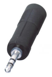 USE Home AC 6 audióátalakító, 3, 5mm sztereó dugó, 6, 3mm sztereó aljzat 5 db-os kiszerelés! (AC 6)