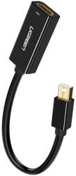 UGREEN MD112 Mini DisplayPort-HDMI adapter/kábel, 1080p, 20cm (fekete) (10461)