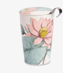 EIGENART Germany EIGENART porcelán szűrős bögre LÓTUSZVIRÁGOS PADMA (eg-padma_03)