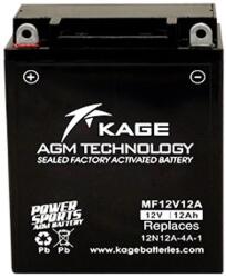 KAGE 12V 12Ah 150A YB12A-A/MF12V12A (KYB12A-A)
