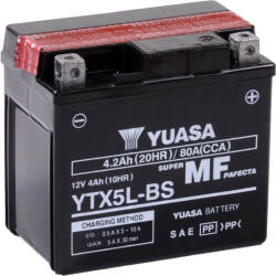 YUASA 4Ah 80A YTX5L-BS
