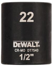 DEWALT DT7540-QZ Extreme Impact dugókulcs, 1/2" , rövid, 22 mm (DT7540-QZ)