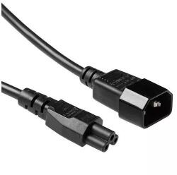 ACT Захранващ IEC C14 > IEC C5 - 0.5m (AK5218)