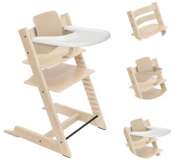 Stokke Tripp Trapp Bundle with Stokke Tray Natural fa etetőszék
