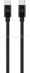 Dviced Cable USB-C to USB-C Nylon Textile 3m - Black (DV120013) (DV120013)