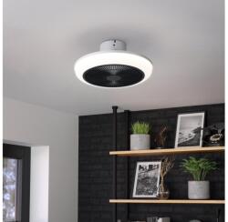 EGLO 35198-LED Ventilator de tavan SAYULITA 3xLED/8, 5W/230V diam. 45, 5cm negru+telecomandă (EG35198)