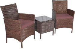 Hoppline Polyrattan kerti bútor szett (HOP1001460)