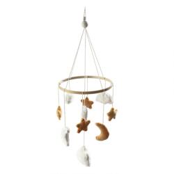 Sterntaler mobil dekoráció - hold és csillagok