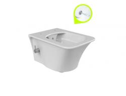  IBIZA fali WC integrált bidé funkcióval, szögletes, perem nélküli (018900-D)