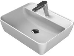 CeraStyle One Top Counter pultra ültethető szögletes mosdó, 55x45 cm (VIVA. 76700)