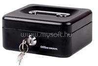 Office Depot mini fekete pénzkazetta (OFFICE_DEPOT_4049933) (OFFICE_DEPOT_4049933)