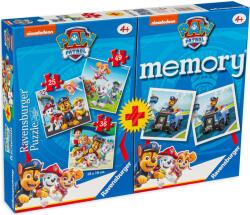 Ravensburger Комплект 3 пъзела и мемори игра Ravensburger - Пес Патрул (20823) - ozone