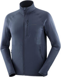 Salomon Essential Lightwarm FZ M férfi pulóver XL / kék