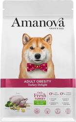  AmaNova Dog Adult Obesity All Breeds Turkey Delight 10 kg - webshop