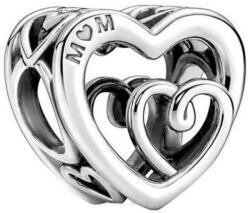 PANDORA Moments 790800C00 Egymásba fonodó végtelen szívek charm (Ag 925/1000, 1, 9 g)