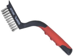 Dedra drótkefe 5-soros, rozsdamentes acél, 180mm, két anyagú nyél (DED-2001P36)