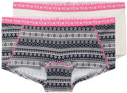 Kari Traa Tina Hipster 2Pk női alsó S / fekete/fehér