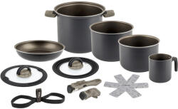 Brunner Torralta Ø 22 cm edény-készlet szürke/fekete